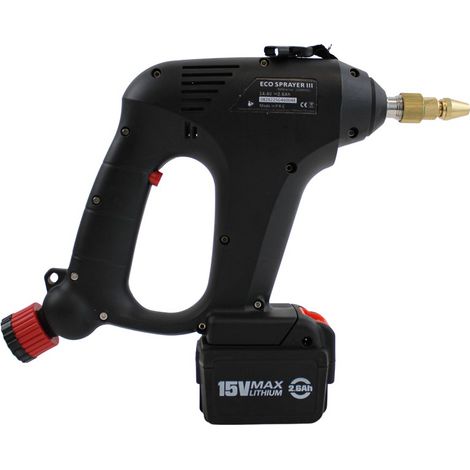 Phoenix – Pulvérisateur électrique ECO SPRAYER – 2 batteries lithium-ion 15V – Pression 6 bars – Débit 2 L/min – Longueur lance 90 cm