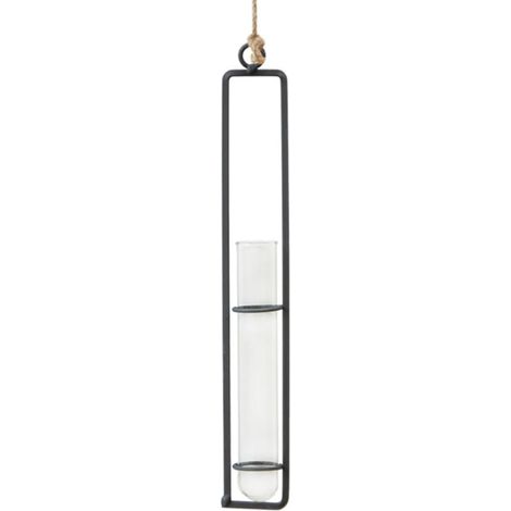 Homoyoyo Jardinières suspendues en fer et corde de jute pour fleurs plantes vertes (1/5)