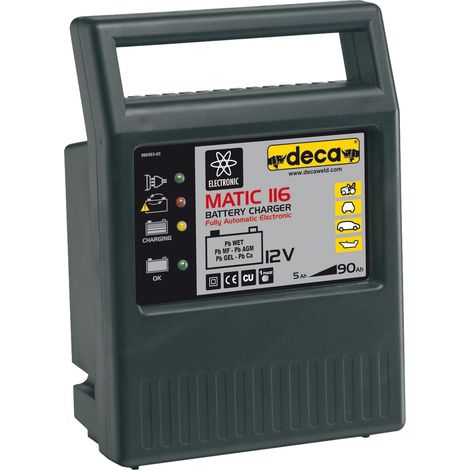 CARICABATTERIA DECA 12V.- 6A MATIC 116