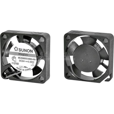 Sunon MF25060V21000UA99 Ventola assiale 5 V/DC 3.7 m³/h (L x L x A) 25 x 25 x 6 mm