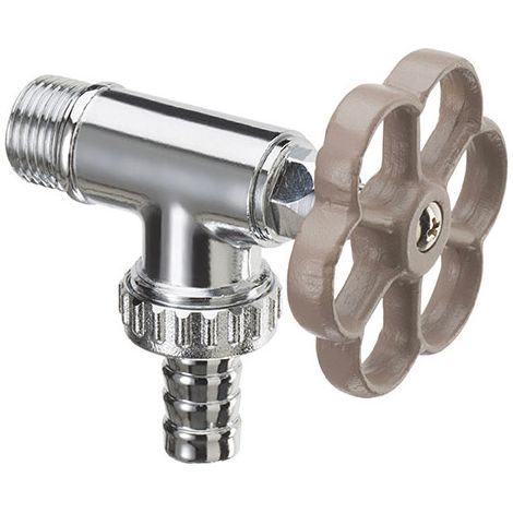 Rubinetto Laterale per Fontana da Giardino Stile Idrante Belfer RUB/014 Tortora (1/2)