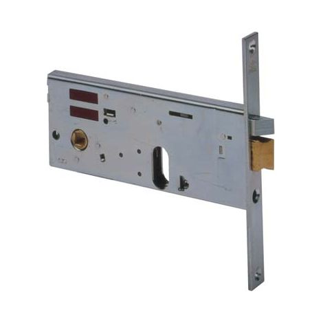 SERRATURA METALLO INFILARE ELETTRICA 14510 CISA  B.Q ZINC F.MM 16 F.OVALE+SCR+F H.MM 64 E.MM 80