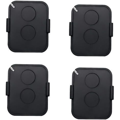 RHG Lot de 4 Télécommande , 2 Canaux Télécommande Portail 433MHz avec Code Tournant Sécurisé, Compatible avec Récepteurs Automatisés (1/5)