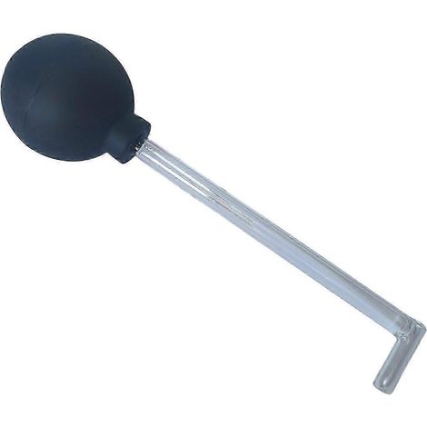 Dispositif manuel d'amygdalectomie en forme de boule de verre avec un long tube, compatible avec les adultes et les enfants, noir. (1/5)