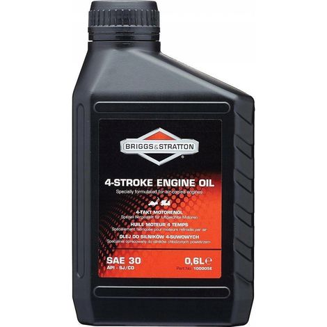 Jardiaffaires – Huile moteur 4 temps SAE30 professionnelle 0.6 litre – Spécial petits moteurs – Additifs de qualité pour usage intensif