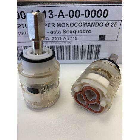 Cartuccia per miscelatore lavabo/bidet serie Soqquadro Zazzeri 29001013A00000 | Cartuccia (1/2)