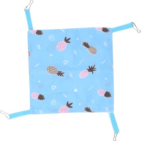 Hamac en Cage pour animaux de compagnie, lit suspendu doux et respirant pour petits Hamster et écureuils, 20x20cm (1/5)