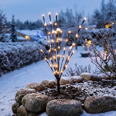esotec Solar branches lumineuses avec 60 LED blanc chaud résistant aux intempéries IP44 outdoor 102582 (1/5)