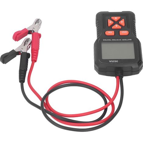 Testeur de batterie pour voiture, camion, bateau, moto, SUV, SUV, bateau (1/5)