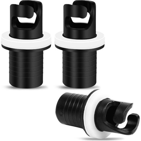 Set mit 3 Ventiladaptern, Luftpumpendüsen für Schlauchboote, SUPs und Kajaks, robuster und auslaufsicherer Universal-Luftventiladapter (1/5)