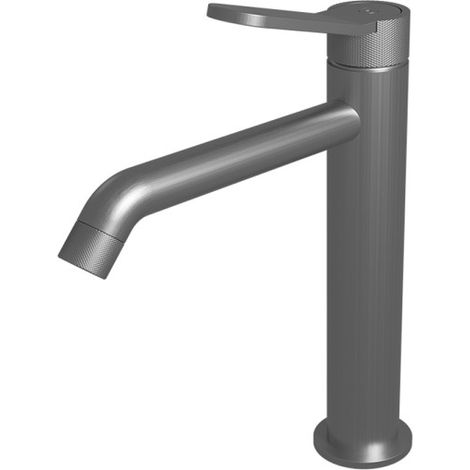 Mitigeur lavabo mi-haut avec vidage up&down Métal Brossé East Side - CRISTINA ONDYNA ES22777 (1/2)