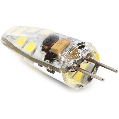 Greenice – Ampoule LED G4 3W CAG43W12CW – 270Lm 6000ºK 12V AC/DC – Remplace ampoules halogènes – Économie d'énergie 90% (1/3)