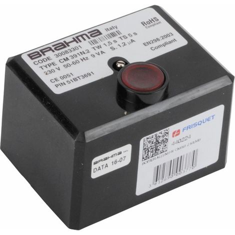 Boîtier de contrôle électronique CM 391 2 HV- FRISQUET - 440224