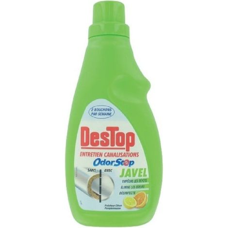 DESTOP ENTRETIEN CANALIS. JAVEL 750 ML DESTOP - 000621