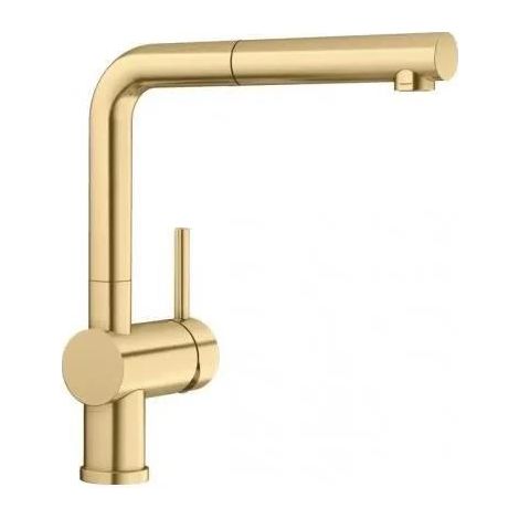 Blanco LINUS-S grifo de cocina oro satinado
