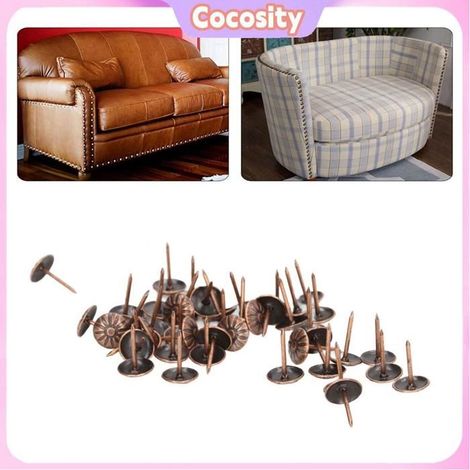 Cocosity épingles à ongles pour meubles Cocosity clous décoratifs Cocosity Punaises de meubles Lot De moto fixation Bronze violet (1/5)