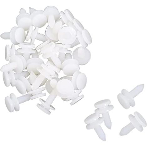 100 clips de garniture incurvés pour marchepieds, en plastique, homologués pour VW (1/4)