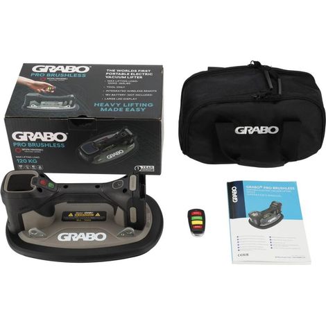 VENTOUSE GRABO PRO BRUSHLESS SANS BATTERIE EN HOUSSE - NG11101