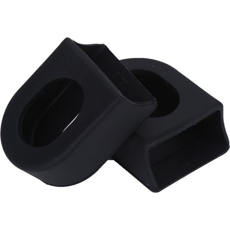 paire de housses de protection souples pour manivelles, accessoires vélo, noir, 2 pièces (1/5)