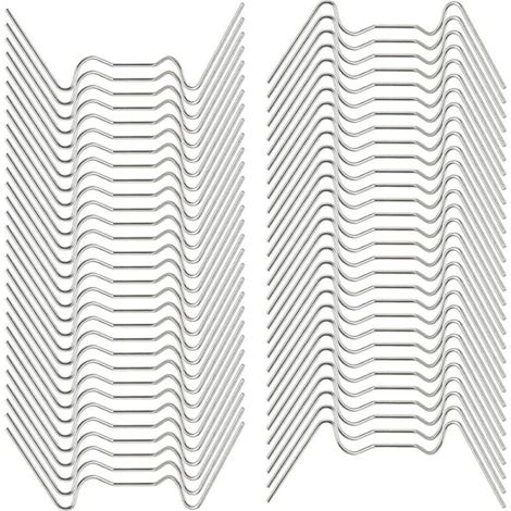 HONORNIC - 100 clips de fixation en acier inoxydable pour vitres de serre (1/5)