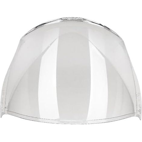 Casco de Motocicleta Visera de Viento Superficie Curvada Accesorios de Casco de Motor Reemplazo para MT Avenue SV (Transparente) (1/4)
