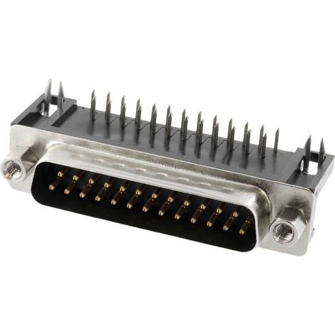Connfly DS1037-01-25MNAKT74 Embase SUB-D mâle Nombre de pôles: 25 pin à souder 1 pc(s) Tray
