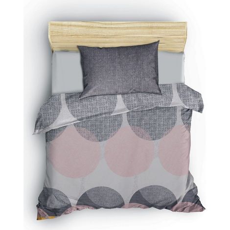 Housse de couette, housse de couette, linge de lit Set 155 Cmx220 Cm (1/2)