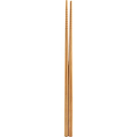 Kit de fabrication de sushis en bambou (9 pièces) : 2 tapis de roulage, 5 baguettes, 1 spatule et 1 lame à sushi. (1/5)