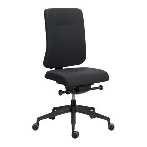 Chaise de bureau Ofys tissu - Noir - Maxiburo (1/5)