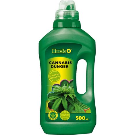 Engrais liquide HACK Cannabis 500 ml pour plants de chanvre