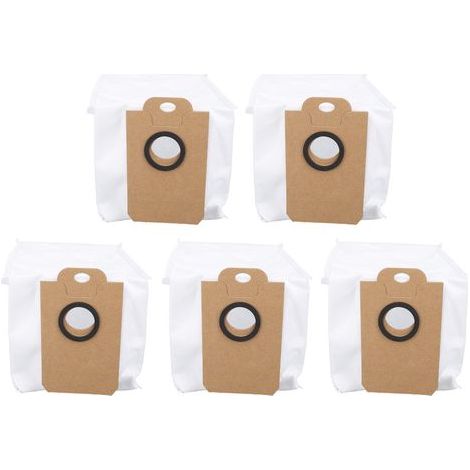 Sacs à Poussière pour Aspirateur - Lot de 5 Sacs Nonwoven Anti-Fuite Compatibles Conga 2299, Ultra 2499 et 7490 (1/4)