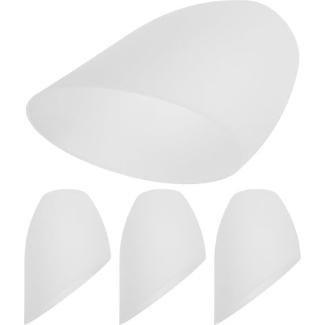 4 Pieces Decorative Lampshades Protection Bedroom Ceiling Plastic