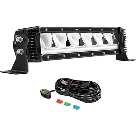 Barra luminosa a LED, fascio luminoso combinato, design resistente, 40W con kit di cablaggio (1/2)