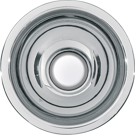 KWC AR Rundbecken, RONDO, Edelstahl,  233x107 mm, ohne Überlauf, seidenmatt