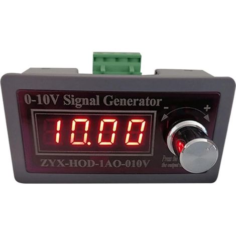 Simulateur Analogique de Tension RéGlable 0-10V GéNéRateur de Signal de Tension 5-10V Sources de Signal ContrôLe de Signal PLC (1/5)