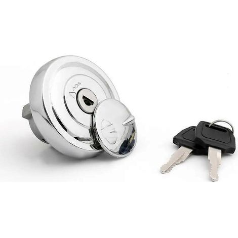 Artudatech pour Yamaha DragStar VStar XVS125 XVS650 Bouchon de réservoir d'essence XVS950 650 950 1100 avec clés (1/5)