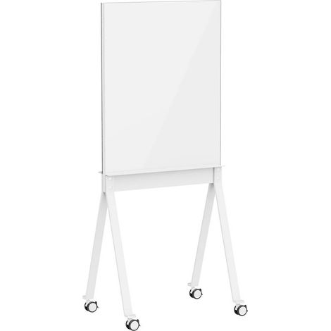 SpeaKa Professional Lavagna magnetica in vetro SP-SMW-001 (L x A) 760 mm x 959 mm Bianco Incl. 2 magneti base a 4 piedi (1/5)