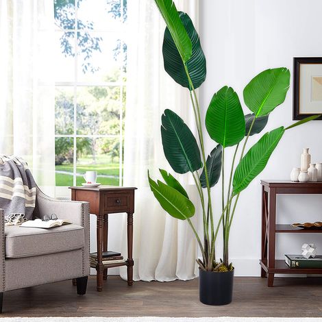 Artificial Banana Tree in Pot Fake Plant, 1.8M (1/5)