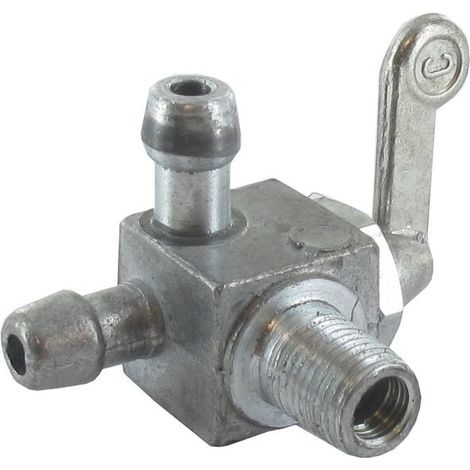 Robinet essence adaptable LOMBARDINI M10x1,00 – Sorties Ø 9mm – Pour moteurs à essence – Alimentation carburant