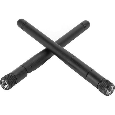 Antenne WiFi Double Bande, Connecteur Femelle RP SMA 2,4 G 5 G 5 DBi, avec Base Magnétique pour Routeur sans Fil, Carte Réseau, Caméra IP, Surveillance Vidéo (1/5)