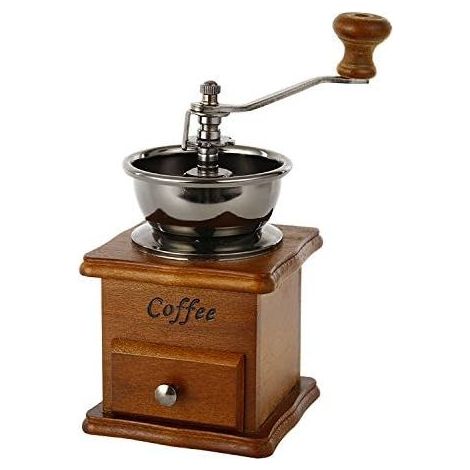 Vintage Manuel Moulin à café en céramique Conical Burr Main Portable Maker Crank Coffee (1/5)