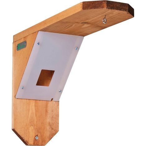 Handmade Wooden Bird Feeding Station Camera Mount - Non-Waterproof - L50 x W14.2 x H32.2 cm