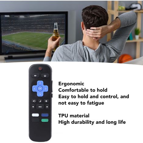Präzise und ergonomische Universalfernbedienung für Fernseher und Set-Top-Boxen RC280 32S4610R 55URP120 (1/5)
