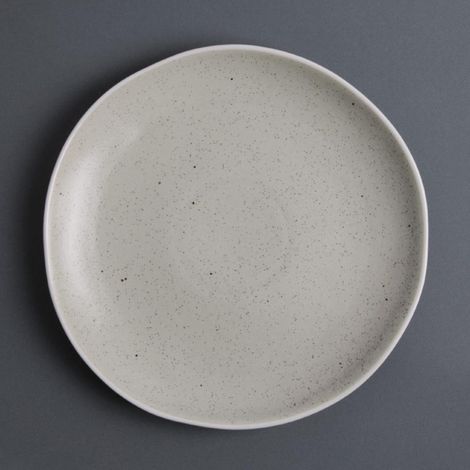 Assiettes Plates Sable Chia 27cm (Lot de 6) - Ref DR807 - Olympia (1/5)