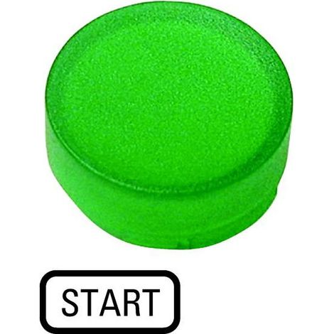 Verrine pour boutons-poussoirs saillante verte START EATON M22-XDLH-G-GB1