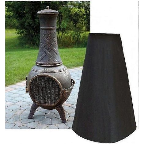Foyer extérieur, barbecue de jardin ou terrasse, chauffage, poêle anti-poussière, protection étanche, grille de cuisson JKW (1/5)