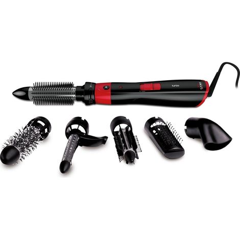 GA.MA GH0101 Haarstyling-Gerät Multistyler Warm Schwarz, Rot 1200 W