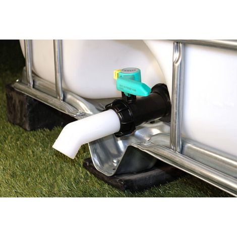 S60X6-Anschlussstück für 1000-Liter-Wassertank – Verlängerungsstange, 40 mm Durchmesser (1/4)