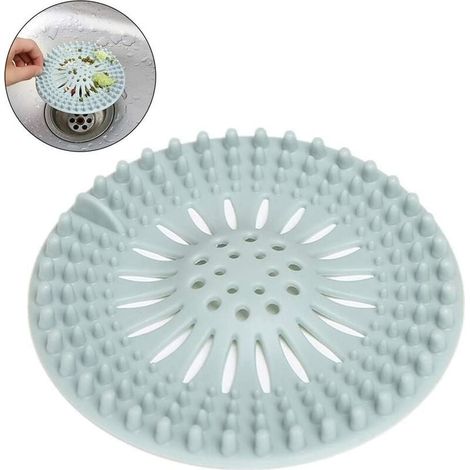 Filtre attrape-cheveux, filtre d'évier, bouchon de vidange de douche pour salle de bain, baignoire et cuisine (1/5)