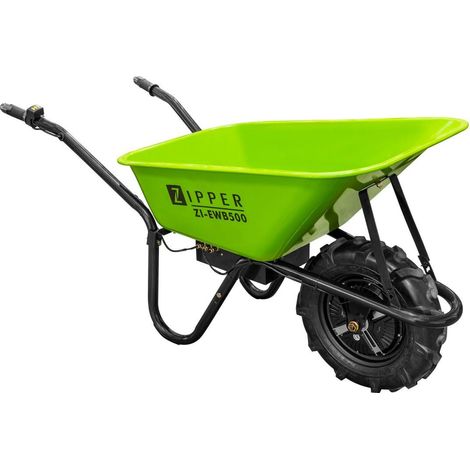 Zipper – Brouette motorisée électrique 24V – Charge 150kg – Vitesse max 7 km/h – Autonomie jusqu'à 8h – Poignée ergonomique (1/10)